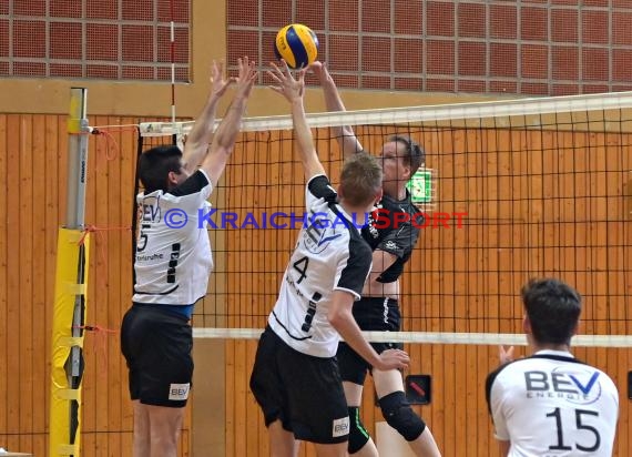 Volleyball Herren VB-Liga Sinsheim/Helmstadt vs SSC Karlsruhe III 01.03.2020 (© Siegfried)