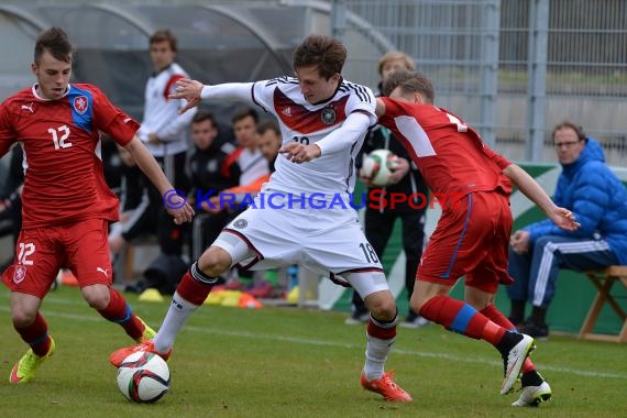 U19 EM - 14/15 - Qualifikation Deutschland vs. Tschechien (© Kraichgausport / Loerz)