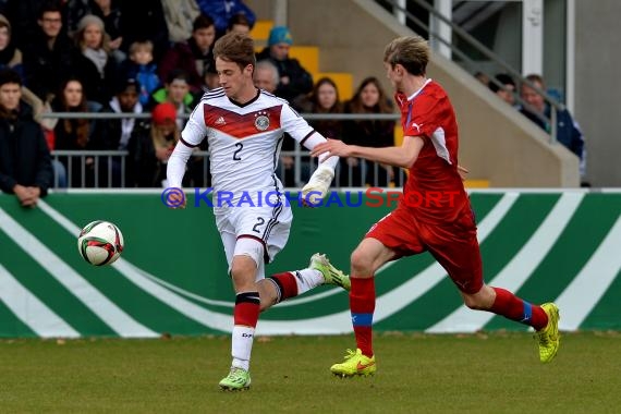 U19 EM - 14/15 - Qualifikation Deutschland vs. Tschechien (© Kraichgausport / Loerz)