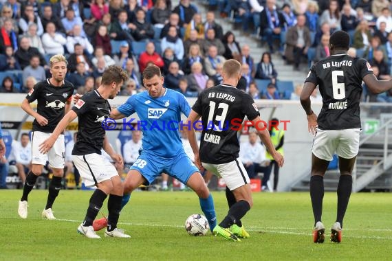 1. BL - 18/19 - TSG 1899 Hoffenheim vs. RB Leipzig (© Fotostand / Loerz)