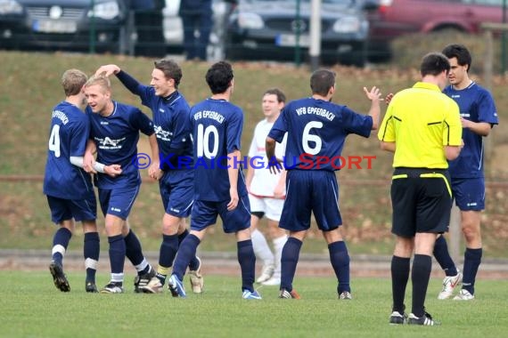 VfB Epfenbach - VfB Eppingen 2 Kreisliga Sinsheim 24.11.2012  (© Siegfried)