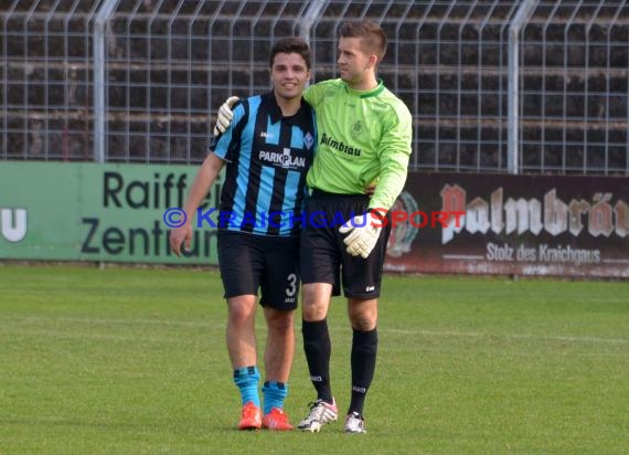 VfB Eppingen - SV Waldhof 2 Verbandsliga 12.04.2014 (© Siegfried)