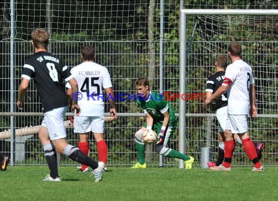 Saison 2015/16 FC Weiler - SV Bargen 26.08.2015 (© Siegfried)