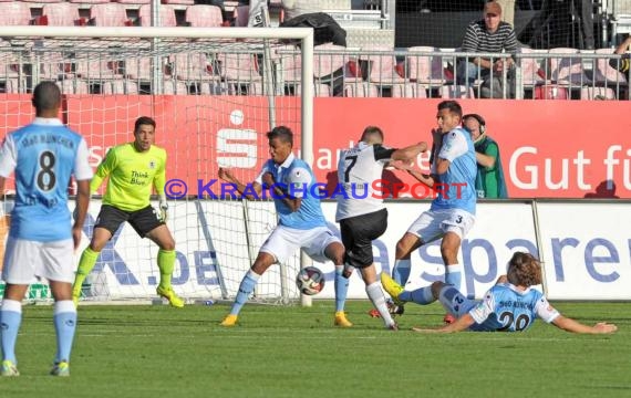 2. Bundesliga SV Sandhausen - TSV 1860 München Hardtwaldstadion Sandhausen 23.09.2014 (© Siegfried Lörz)