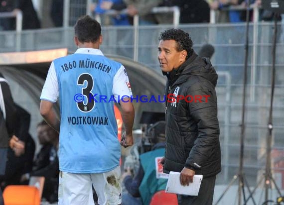 2. Bundesliga SV Sandhausen - TSV 1860 München Hardtwaldstadion Sandhausen 23.09.2014 (© Siegfried Lörz)