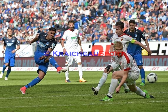 1. BL - 16/17 - TSG 1899 Hoffenheim vs. FC Augsburg (© Kraichgausport / Loerz)