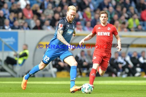 1.BL - 17/18 - TSG 1899 Hoffenheim vs. 1. FC Koeln (© Kraichgausport / Loerz)