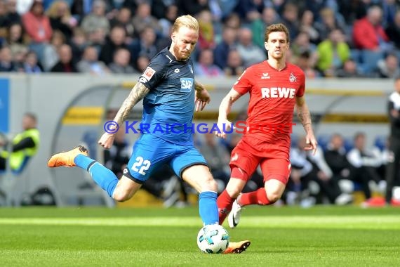 1.BL - 17/18 - TSG 1899 Hoffenheim vs. 1. FC Koeln (© Kraichgausport / Loerz)