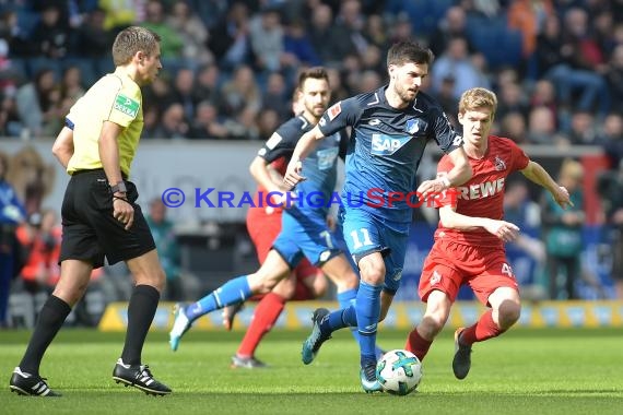 1.BL - 17/18 - TSG 1899 Hoffenheim vs. 1. FC Koeln (© Kraichgausport / Loerz)