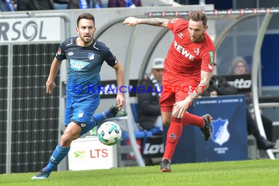 1.BL - 17/18 - TSG 1899 Hoffenheim vs. 1. FC Koeln (© Kraichgausport / Loerz)