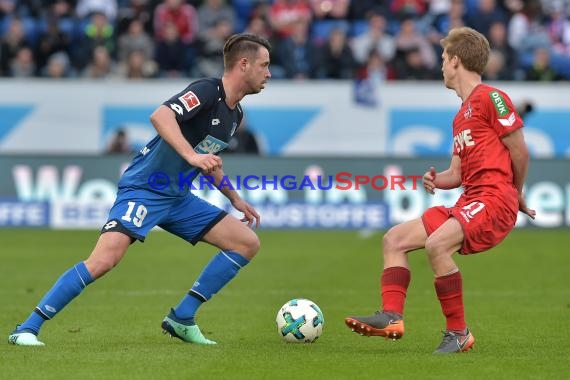 1.BL - 17/18 - TSG 1899 Hoffenheim vs. 1. FC Koeln (© Kraichgausport / Loerz)