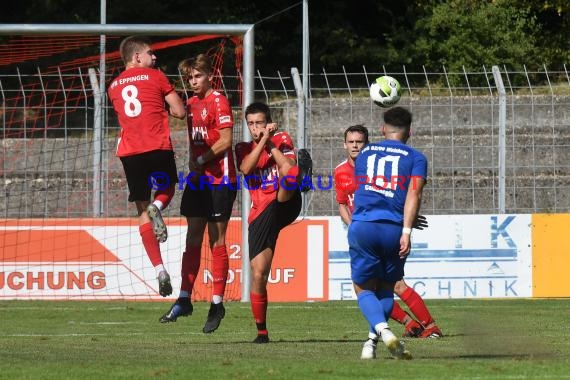 19/20 Verbandsliga Nordbaden VfB Eppingen vs TSG Weinheim (© Siegfried Lörz)