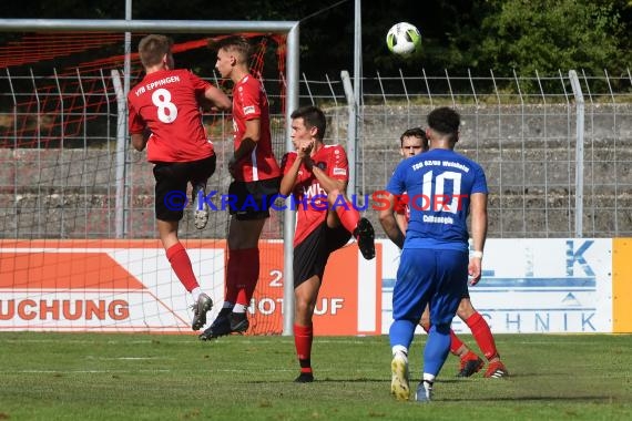 19/20 Verbandsliga Nordbaden VfB Eppingen vs TSG Weinheim (© Siegfried Lörz)