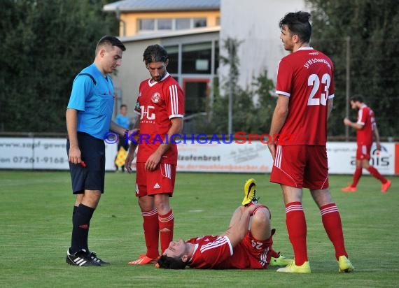 FC Zuzenhausen - VfR Mannheim 1. Spieltag 23.08.2015 Verbandsliga Nordbaden (© Siegfried Lörz)