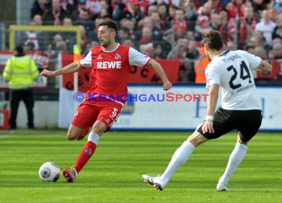 2. Bundesliga SV Sandhausen - 1. FC Köln Hardtwaldstadion Sandhausen 16.02.2013 (© Kraichgausport / Loerz)