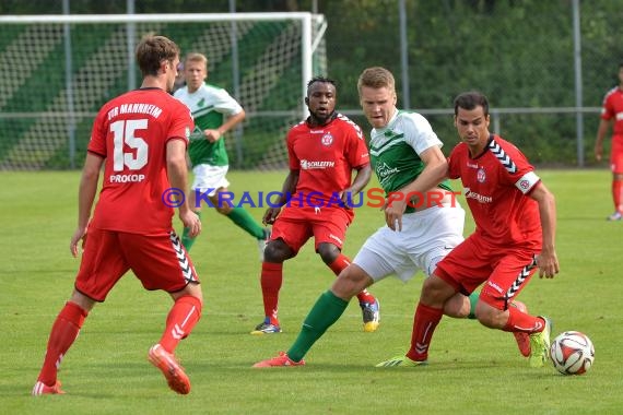 Verbandsliga Nordbaden FC Zuzenhausen - VfR Mannheim (© Siegfried Lörz)