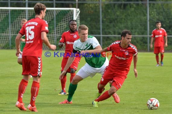 Verbandsliga Nordbaden FC Zuzenhausen - VfR Mannheim (© Siegfried Lörz)