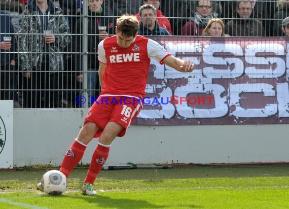 2. Bundesliga SV Sandhausen - 1. FC Köln Hardtwaldstadion Sandhausen 16.02.2013 (© Kraichgausport / Loerz)