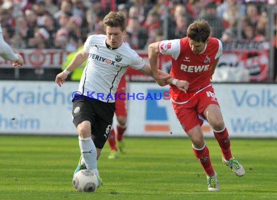 2. Bundesliga SV Sandhausen - 1. FC Köln Hardtwaldstadion Sandhausen 16.02.2013 (© Kraichgausport / Loerz)