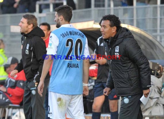 2. Bundesliga SV Sandhausen - TSV 1860 München Hardtwaldstadion Sandhausen 23.09.2014 (© Siegfried Lörz)