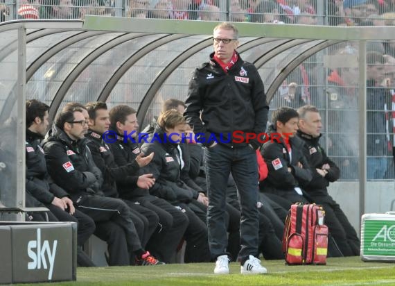 2. Bundesliga SV Sandhausen - 1. FC Köln Hardtwaldstadion Sandhausen 16.02.2013 (© Kraichgausport / Loerz)