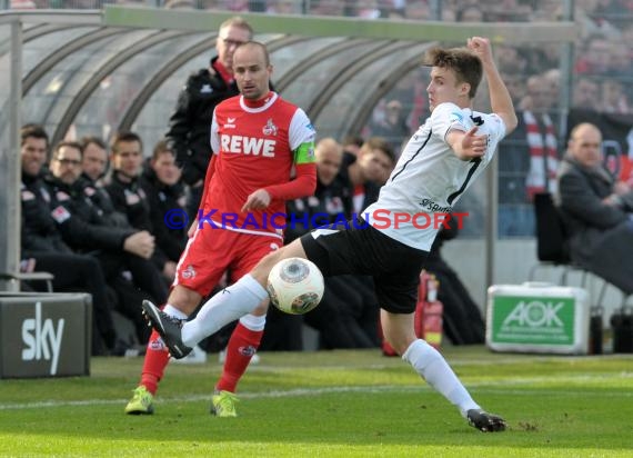 2. Bundesliga SV Sandhausen - 1. FC Köln Hardtwaldstadion Sandhausen 16.02.2013 (© Kraichgausport / Loerz)