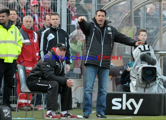 2. Bundesliga SV Sandhausen - 1. FC Köln Hardtwaldstadion Sandhausen 16.02.2013 (© Kraichgausport / Loerz)