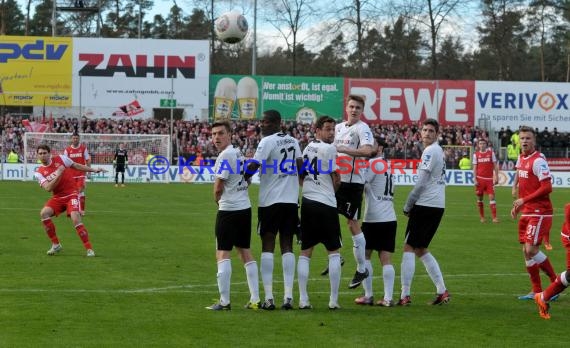 2. Bundesliga SV Sandhausen - 1. FC Köln Hardtwaldstadion Sandhausen 16.02.2013 (© Kraichgausport / Loerz)