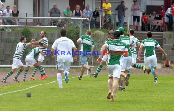 Kreisklasse B Sinsheim Relegation SV Babstadt vs TSV Helmstadt-2 03.06.2015 (© Siegfried)