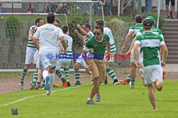 Kreisklasse B Sinsheim Relegation SV Babstadt vs TSV Helmstadt-2 03.06.2015 (© Siegfried)