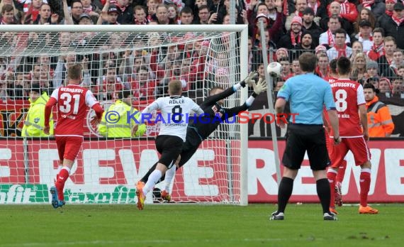 2. Bundesliga SV Sandhausen - 1. FC Köln Hardtwaldstadion Sandhausen 16.02.2013 (© Kraichgausport / Loerz)