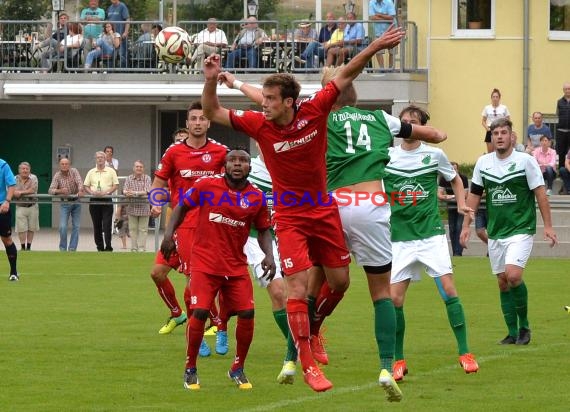 Verbandsliga Nordbaden FC Zuzenhausen - VfR Mannheim (© Siegfried Lörz)