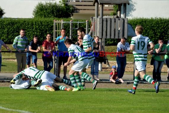 Kreisklasse B Sinsheim Relegation SV Babstadt vs TSV Helmstadt-2 03.06.2015 (© Siegfried)