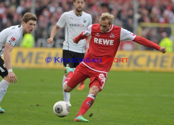 2. Bundesliga SV Sandhausen - 1. FC Köln Hardtwaldstadion Sandhausen 16.02.2013 (© Kraichgausport / Loerz)