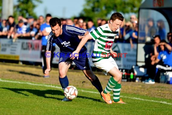 Kreisklasse B Sinsheim Relegation SV Babstadt vs TSV Helmstadt-2 03.06.2015 (© Siegfried)