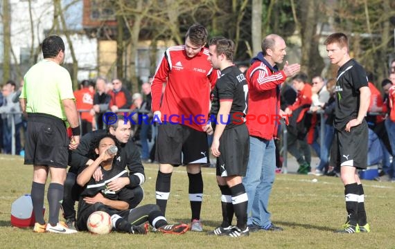 Kreisklasse B1 FC Weiler - SV Eichelberg 08.03.2015 (© Siegfried Lörz / Loerz)