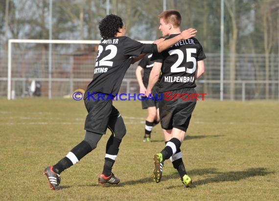 Kreisklasse B1 FC Weiler - SV Eichelberg 08.03.2015 (© Siegfried Lörz / Loerz)