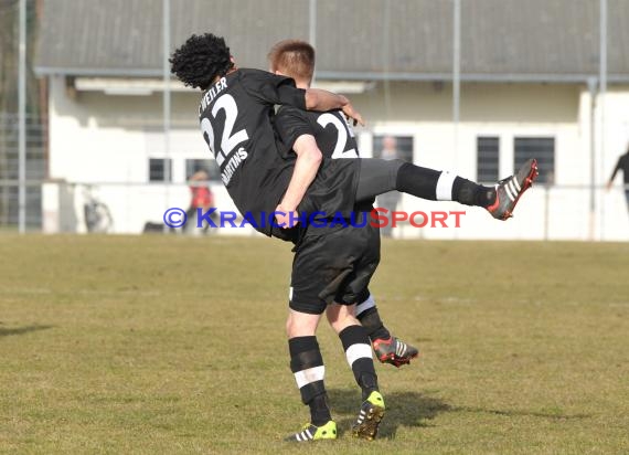 Kreisklasse B1 FC Weiler - SV Eichelberg 08.03.2015 (© Siegfried Lörz / Loerz)