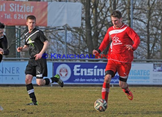 Kreisklasse B1 FC Weiler - SV Eichelberg 08.03.2015 (© Siegfried Lörz / Loerz)