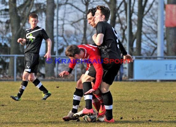 Kreisklasse B1 FC Weiler - SV Eichelberg 08.03.2015 (© Siegfried Lörz / Loerz)