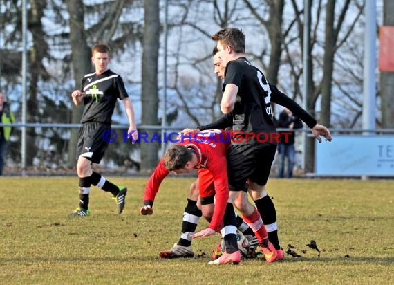 Kreisklasse B1 FC Weiler - SV Eichelberg 08.03.2015 (© Siegfried Lörz / Loerz)