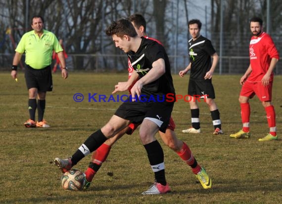 Kreisklasse B1 FC Weiler - SV Eichelberg 08.03.2015 (© Siegfried Lörz / Loerz)