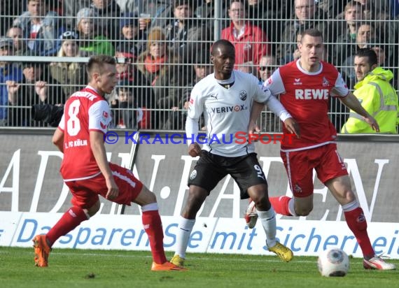 2. Bundesliga SV Sandhausen - 1. FC Köln Hardtwaldstadion Sandhausen 16.02.2013 (© Kraichgausport / Loerz)