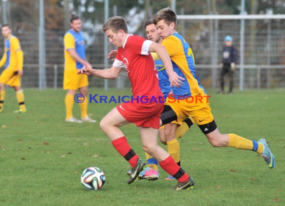 Kreisklasse B1 Sinsheim FC Weiler - SV Gemmingen 16.11.2014 (© Siegfried)