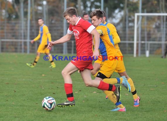 Kreisklasse B1 Sinsheim FC Weiler - SV Gemmingen 16.11.2014 (© Siegfried)