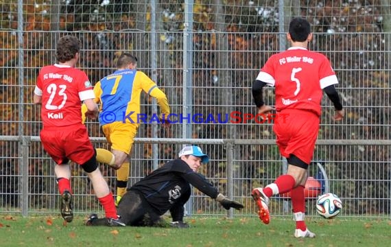 Kreisklasse B1 Sinsheim FC Weiler - SV Gemmingen 16.11.2014 (© Siegfried)