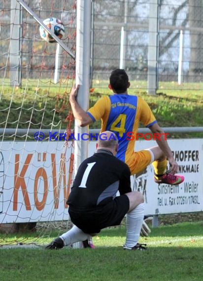 Kreisklasse B1 Sinsheim FC Weiler - SV Gemmingen 16.11.2014 (© Siegfried)