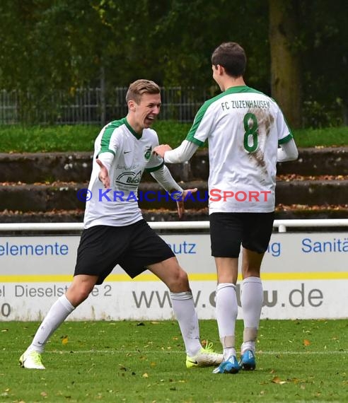 Verbandsliga Nordbaden 17/18 FC Kirrlach vs FC Zuzenhausen 07.10.2017 (© Siegfried Lörz)