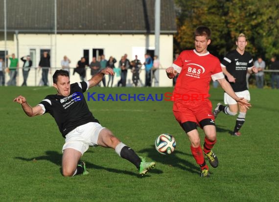 FC Weiler gegen SV Bargen 02.11.2014 Kreisklasse b1 Sinsheim 02.11.2014 (© Siegfried)