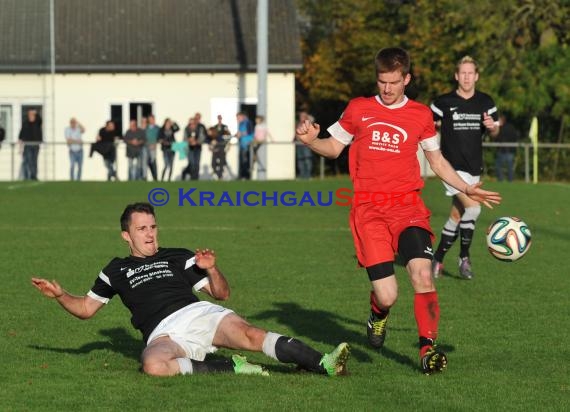 FC Weiler gegen SV Bargen 02.11.2014 Kreisklasse b1 Sinsheim 02.11.2014 (© Siegfried)